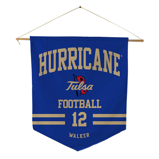 Tulsa - NCAA Football : Shane Walker - Pennant - 18" x 21"-0