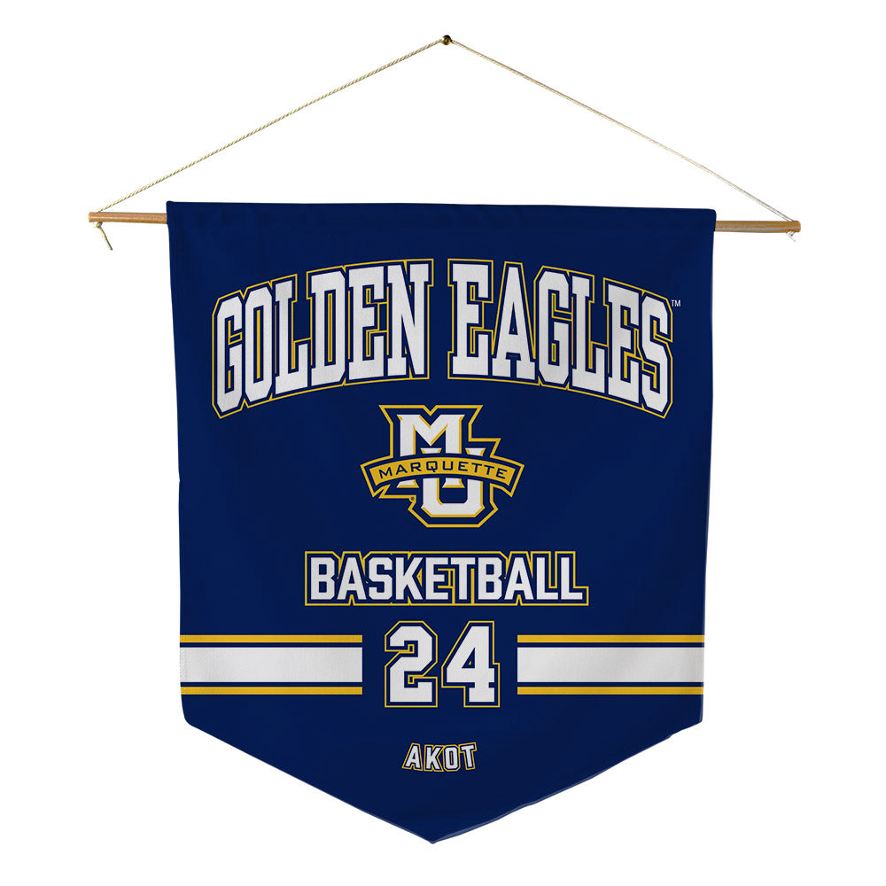 Marquette - NCAA Women's Basketball : Ayuen Akot - Pennant - 18" x 21"-0