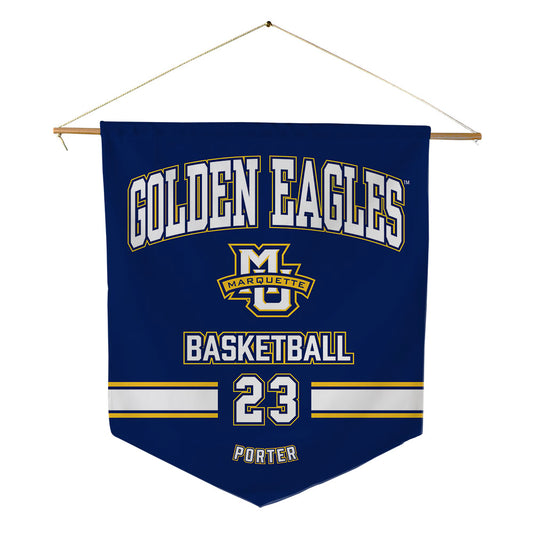 Marquette - NCAA Women's Basketball : Olivia Porter - Pennant - 18" x 21"-0