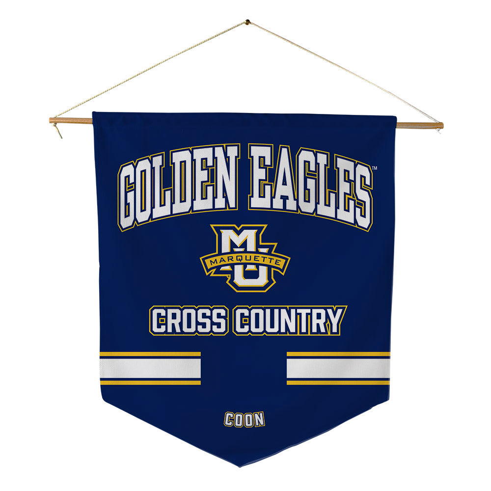 Marquette - NCAA Women's Cross Country : Emma Coon - Pennant - 18" x 21"-0