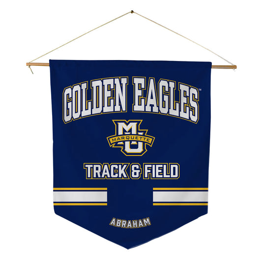Marquette - NCAA Women's Track & Field : Sophia Abraham - Pennant - 18" x 21"-0