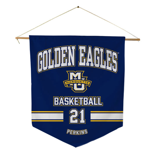 Marquette - NCAA Women's Basketball : Kennedi Perkins - Pennant - 18" x 21"-0