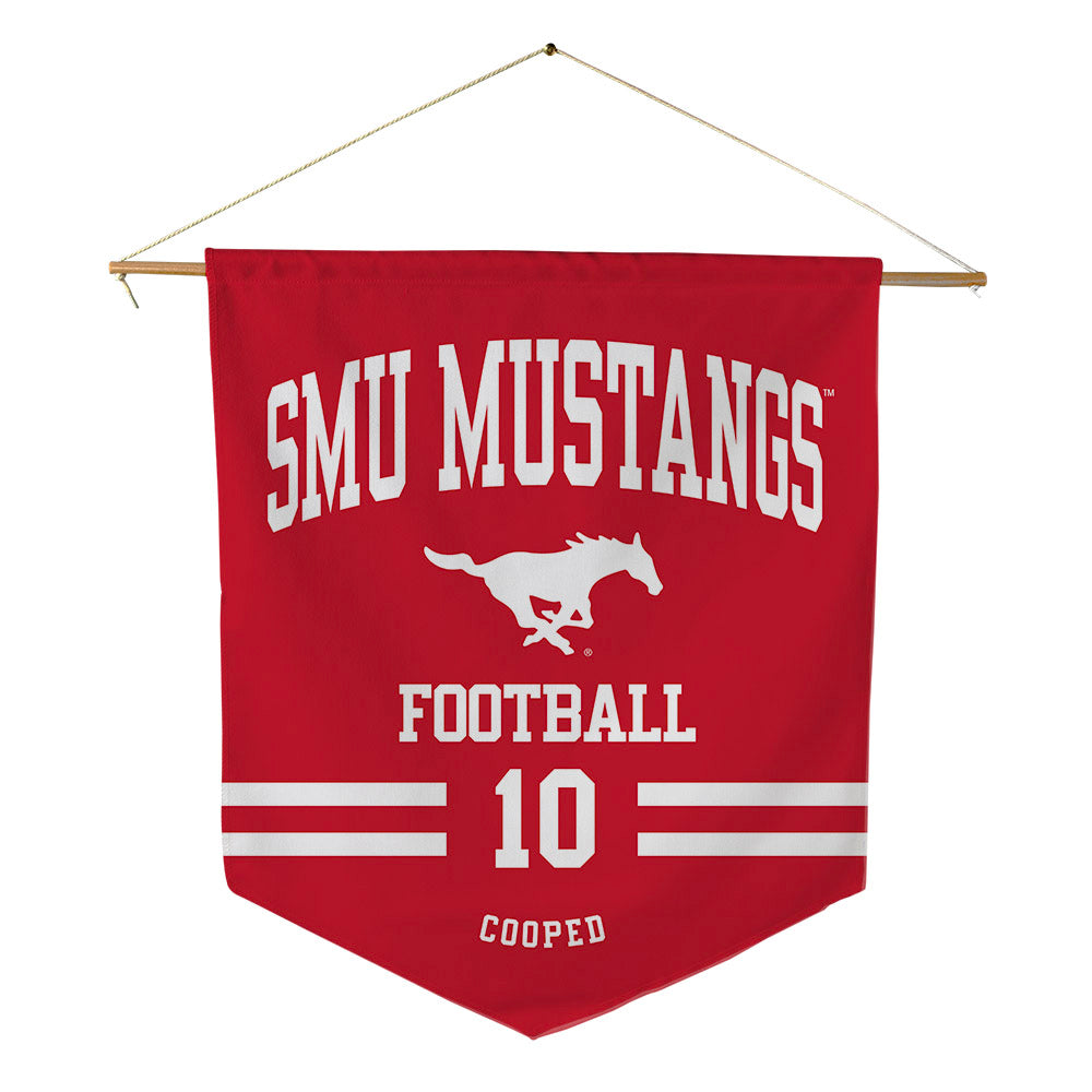 SMU - NCAA Football : Jalen Cooped - Pennant - 18" x 21"-0
