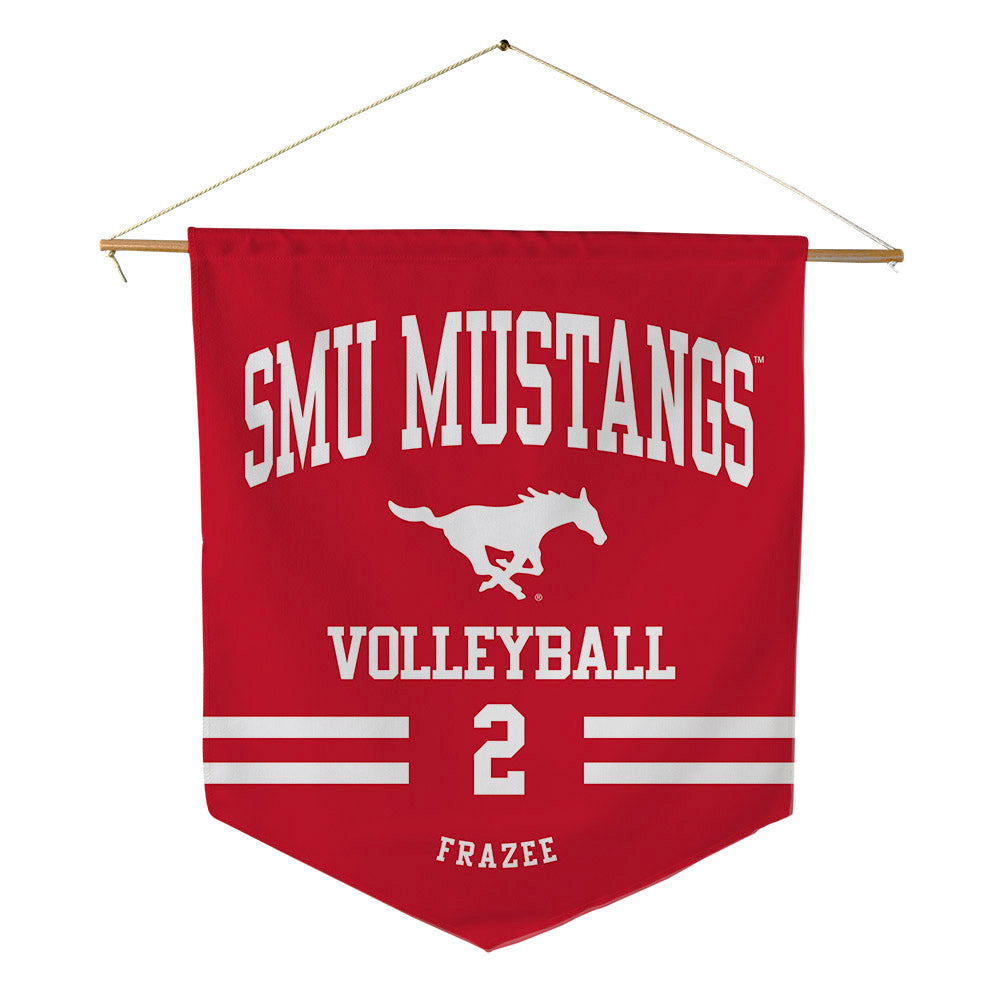 SMU - NCAA Women's Volleyball : Sarah Frazee - Pennant - 18" x 21"-0
