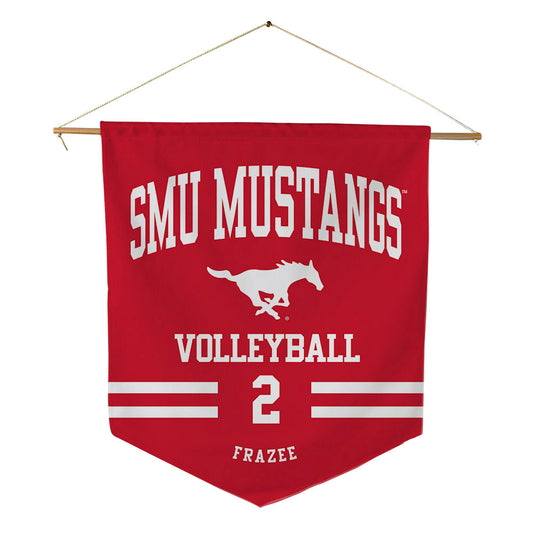 SMU - NCAA Women's Volleyball : Sarah Frazee - Pennant - 18" x 21"-0