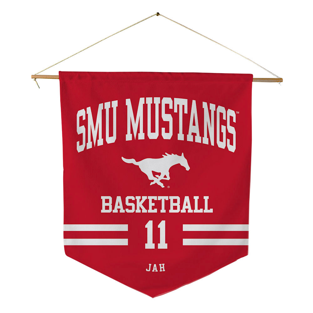 SMU - NCAA Women's Basketball : Sahnya Jah - Pennant - 18" x 21"-0