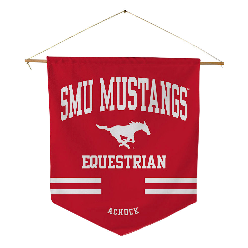 SMU - NCAA Equestrian : Greenley Achuck - Pennant - 18" x 21"-0