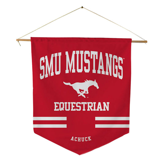 SMU - NCAA Equestrian : Greenley Achuck - Pennant - 18" x 21"-0