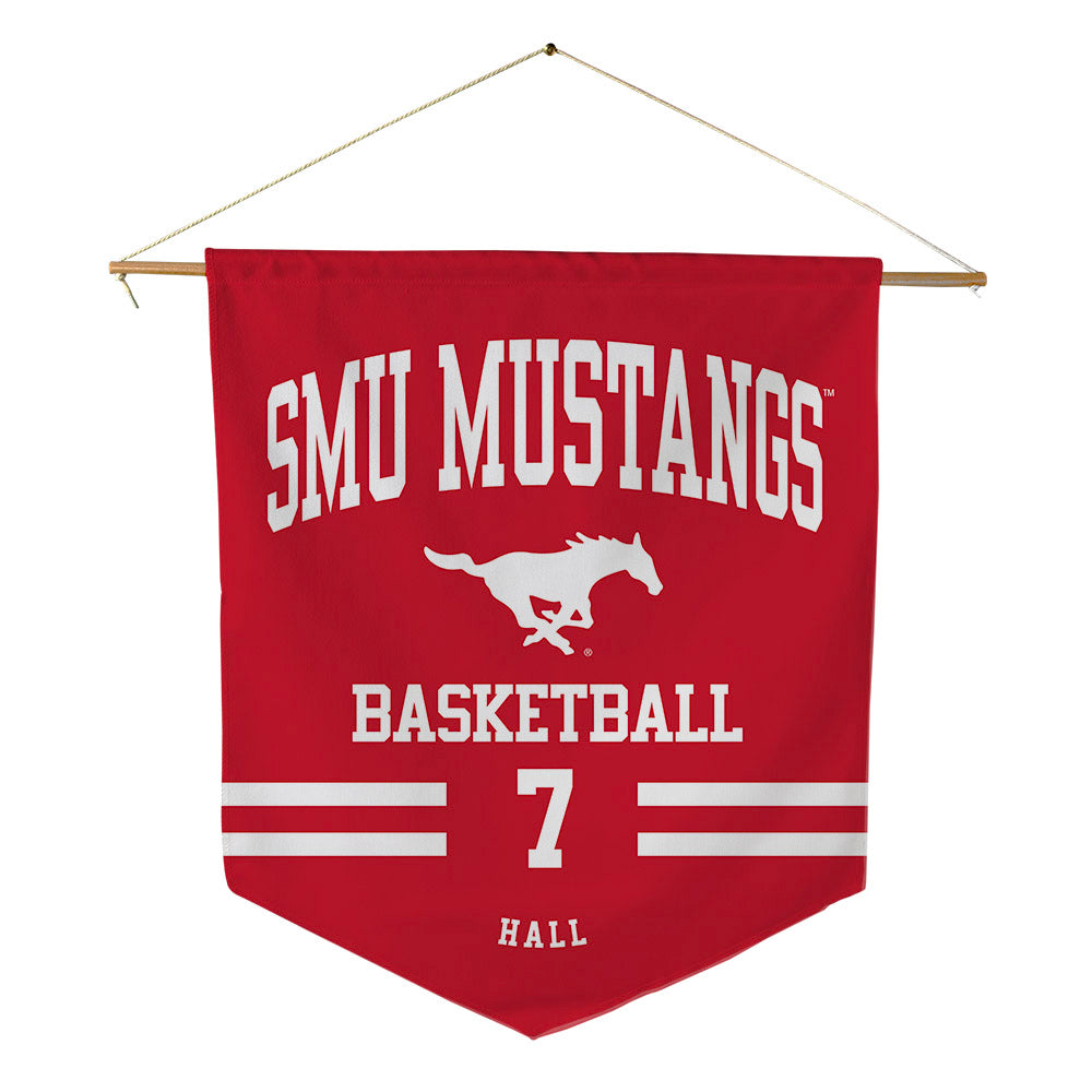 SMU - NCAA Women's Basketball : Grace Hall - Pennant - 18" x 21"-0