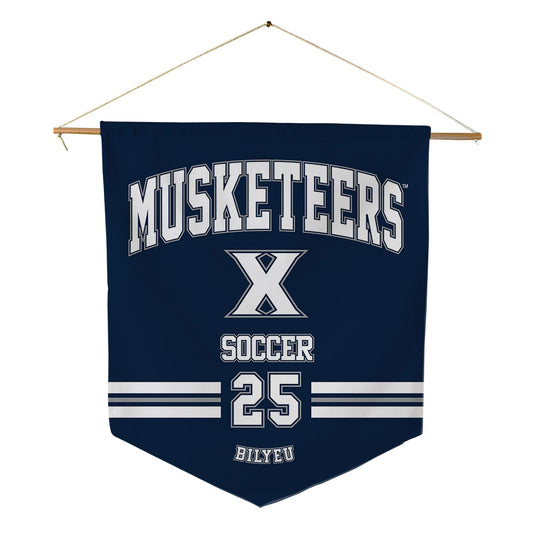 Xavier - NCAA Men's Soccer : Jack Bilyeu - Pennant - 18" x 21"-0