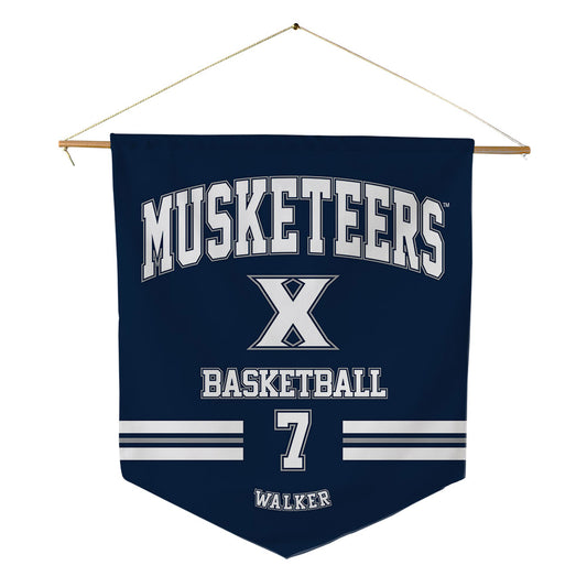 Xavier - NCAA Men's Basketball : Isaiah Walker - Pennant - 18" x 21"-0