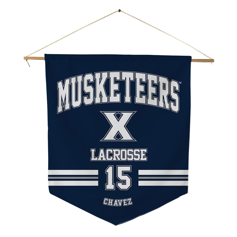 Xavier - NCAA Women's Lacrosse : Cemary Chavez - Pennant - 18" x 21"-0