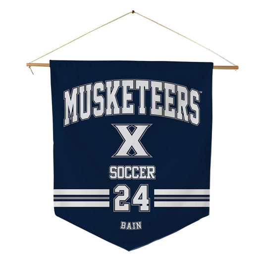 Xavier - NCAA Women's Soccer : Natalie Bain - Pennant - 18" x 21"-0