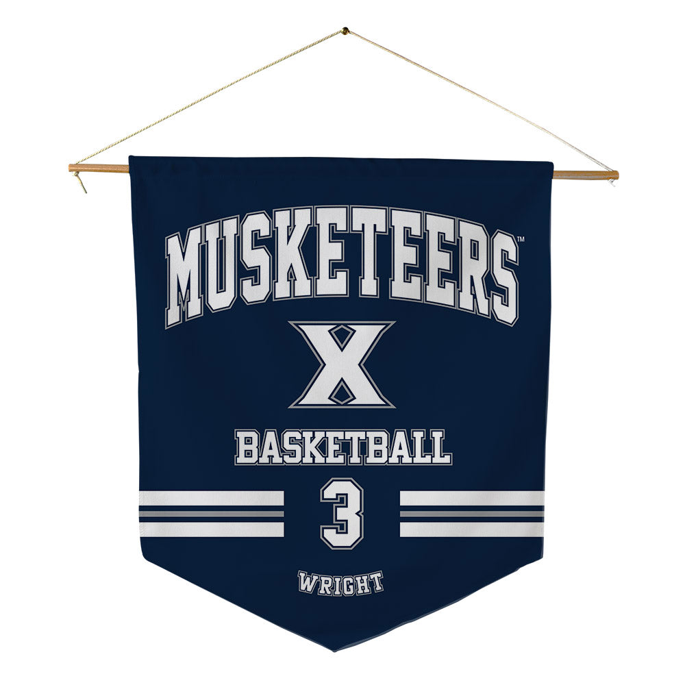 Xavier - NCAA Men's Basketball : All Wright - Pennant - 18" x 21"-0