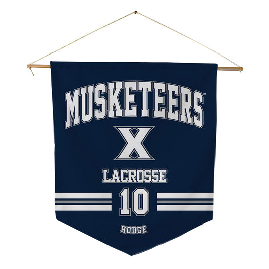 Xavier - NCAA Women's Lacrosse : Brynley Hodge - Pennant - 18" x 21"-0