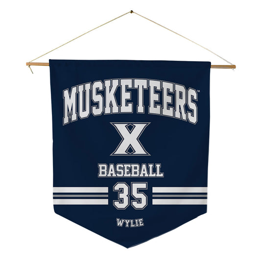 Xavier - NCAA Baseball : Jon Wylie - Pennant - 18" x 21"-0