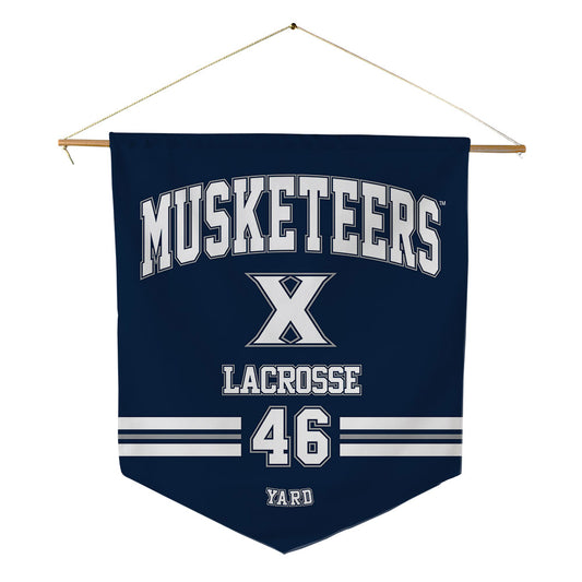 Xavier - NCAA Women's Lacrosse : Cameron Yard - Pennant - 18" x 21"-0