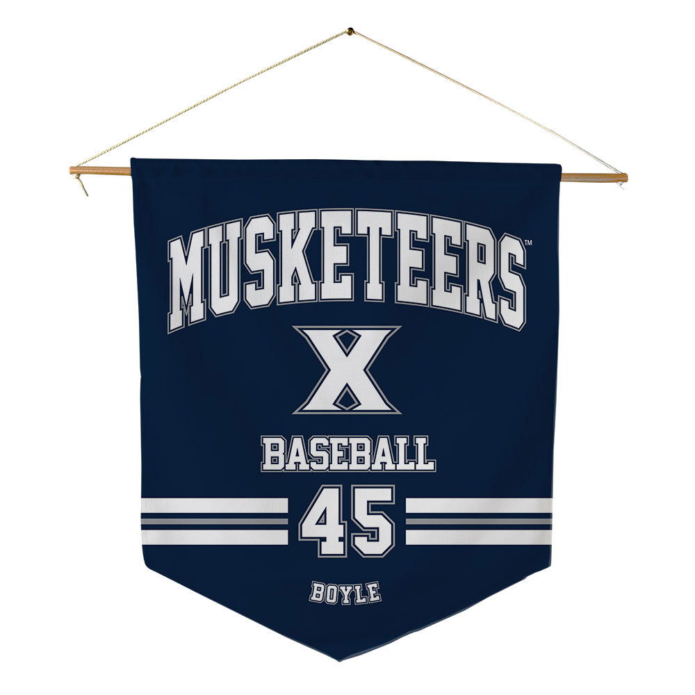 Xavier - NCAA Baseball : Nick Boyle - Pennant - 18" x 21"-0
