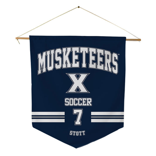 Xavier - NCAA Women's Soccer : Alivia Stott - Pennant - 18" x 21"-0