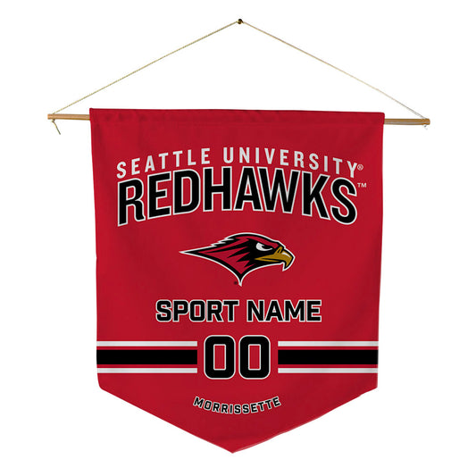 Seattle - NCAA Women's Volleyball : Evie Morrissette - Pennant - 18" x 21"-0