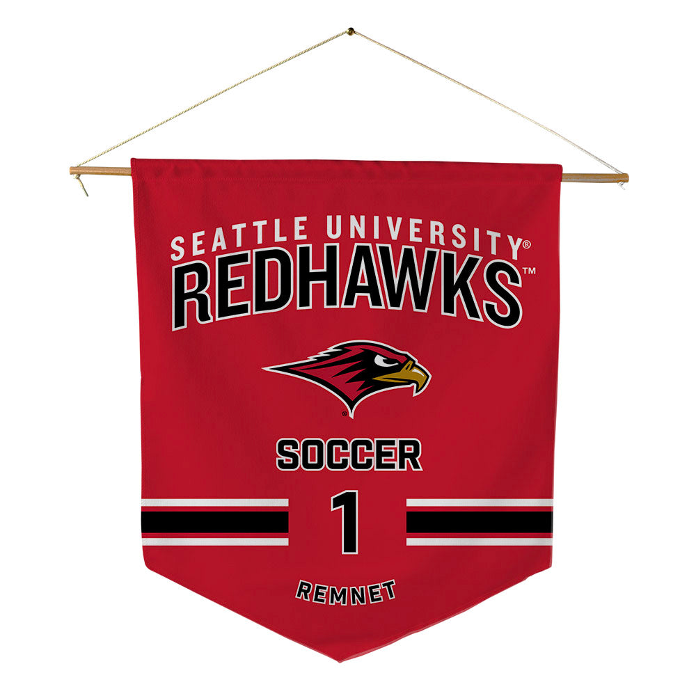 Seattle - NCAA Women's Soccer : Rachael Remnet - Pennant - 18" x 21"-0