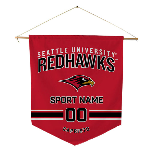 Seattle - NCAA Softball : Oona Capristo - Pennant - 18" x 21"-0