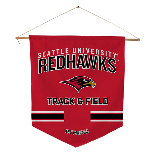 Seattle - NCAA Men's Track & Field : Osaze Demund - Pennant - 18" x 21"-0