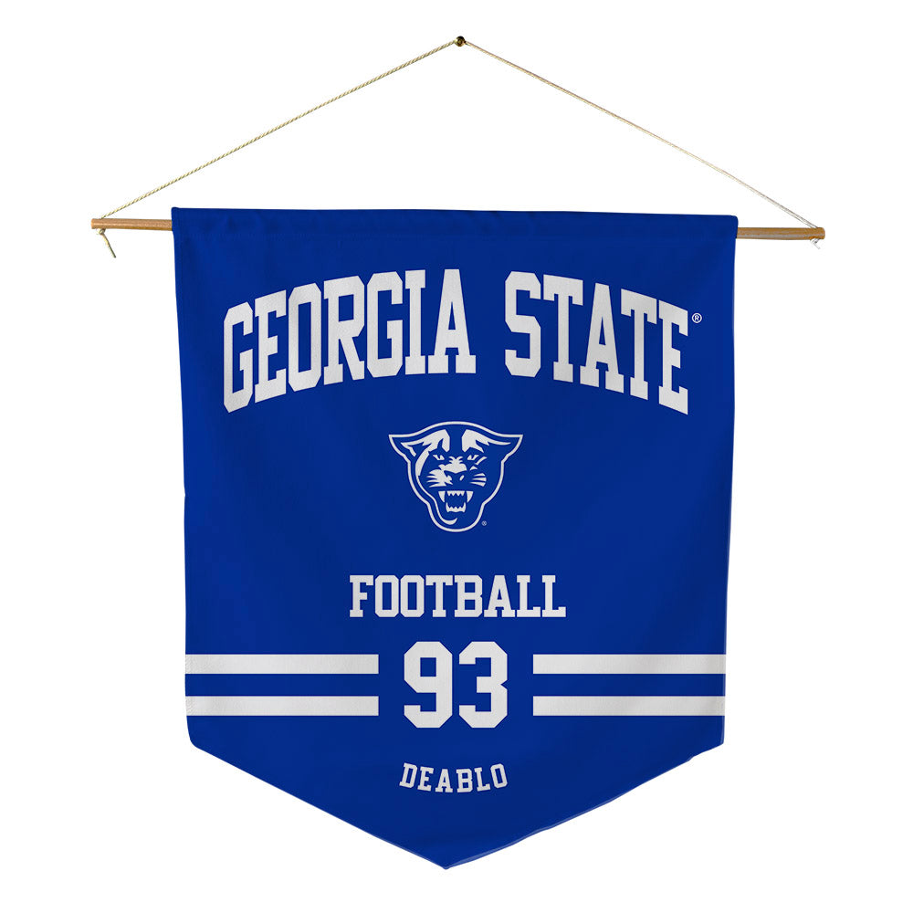 Georgia State - NCAA Football : Deity Deablo - Pennant - 18" x 21"-0