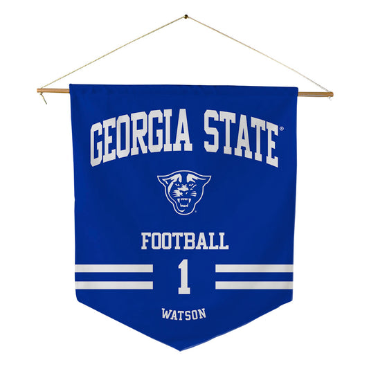 Georgia State - NCAA Football : Kenyatta Watson - Pennant - 18" x 21"-0