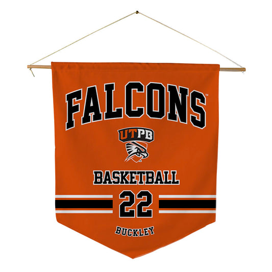 UTPB - NCAA Women's Basketball : Mikalah Buckley - Pennant - 18" x 21"-0