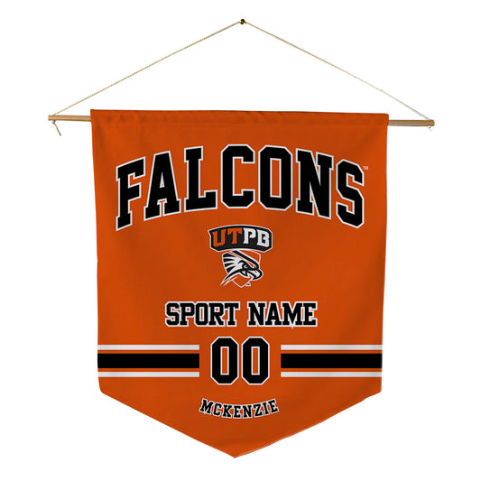UTPB - NCAA Football : Tj McKenzie - Pennant - 18" x 21"-0