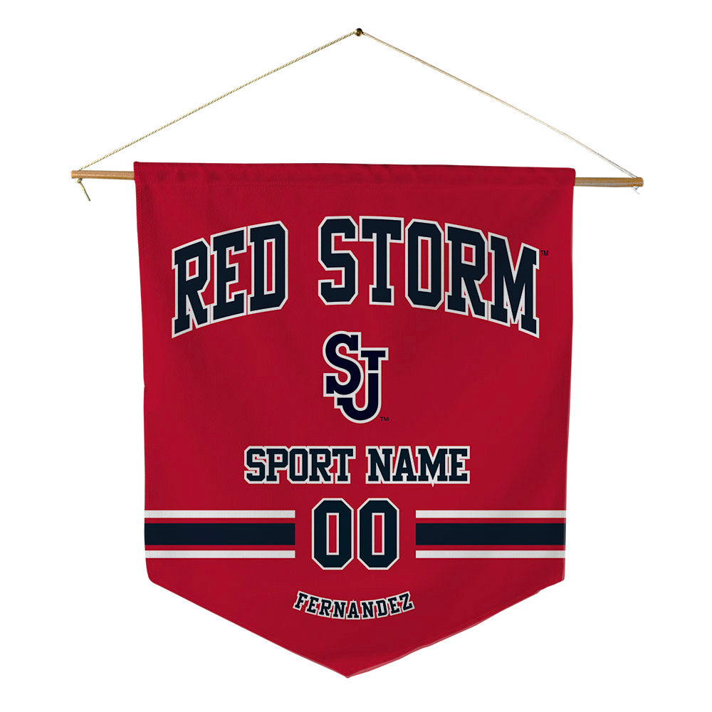St. Johns - NCAA Softball : Gia Fernandez - Pennant - 18" x 21"-0