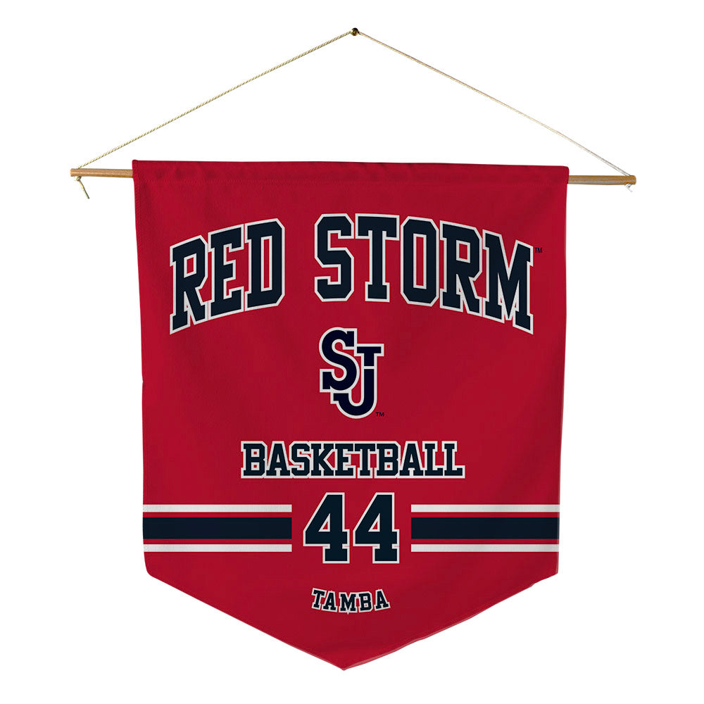 St. Johns - NCAA Men's Basketball : Handje Tamba - Pennant - 18" x 21"-0