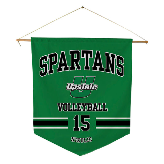 USC Upstate - NCAA Women's Volleyball : Katia Nikolic - Pennant - 18" x 21"-0