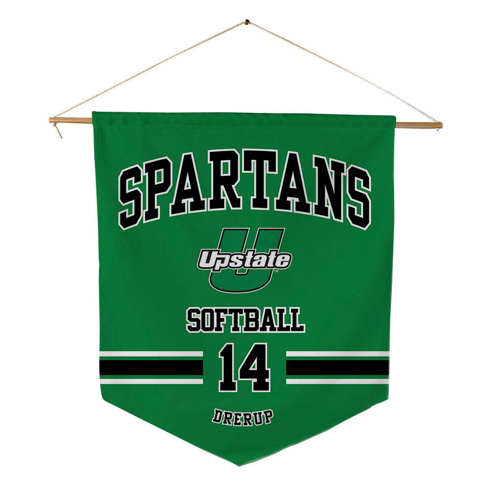 USC Upstate - NCAA Softball : Maddie Drerup - Pennant - 18" x 21"-0