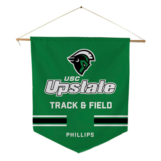 USC Upstate - NCAA Men's Track & Field : Cam Phillips - Pennant - 18" x 21"-0