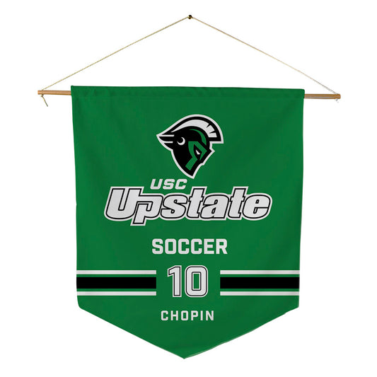 USC Upstate - NCAA Men's Soccer : Jorhan Chopin - Pennant - 18" x 21"-0