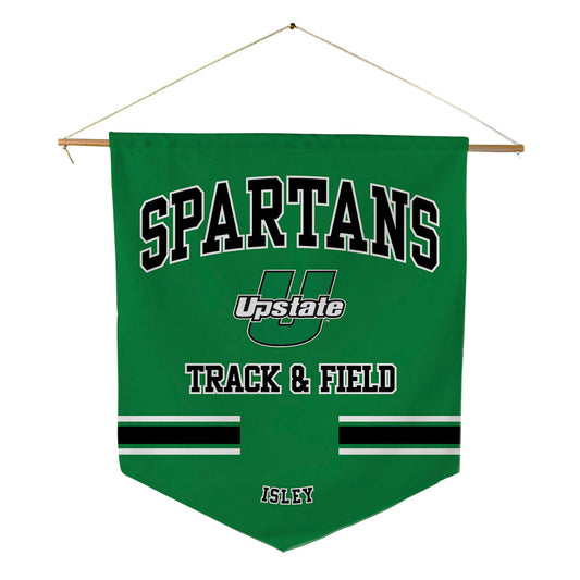 USC Upstate - NCAA Men's Track & Field : Jared Isley - Pennant - 18" x 21"-0