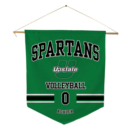 USC Upstate - NCAA Women's Volleyball : Summer Kohler - Pennant - 18" x 21"-0