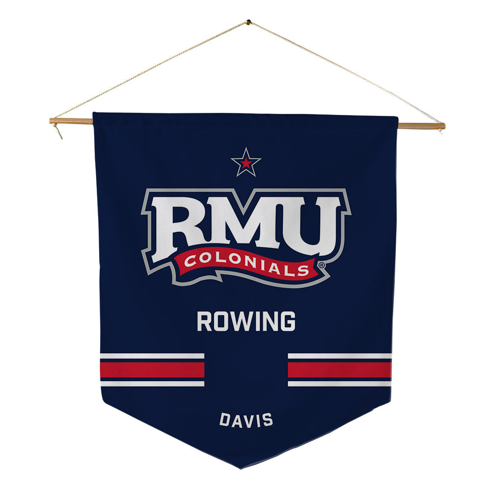 Robert Morris - NCAA Women's Rowing : Lily Davis - Pennant - 18" x 21"-0
