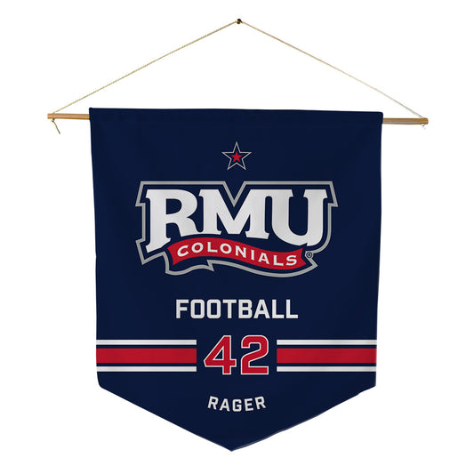 Robert Morris - NCAA Football : Carson Rager - Pennant - 18" x 21"-0