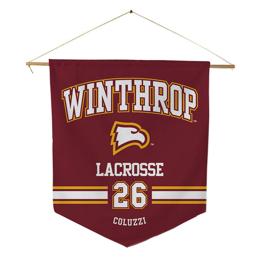 Winthrop - NCAA Women's Lacrosse : Rose Coluzzi - Pennant - 18" x 21"-0