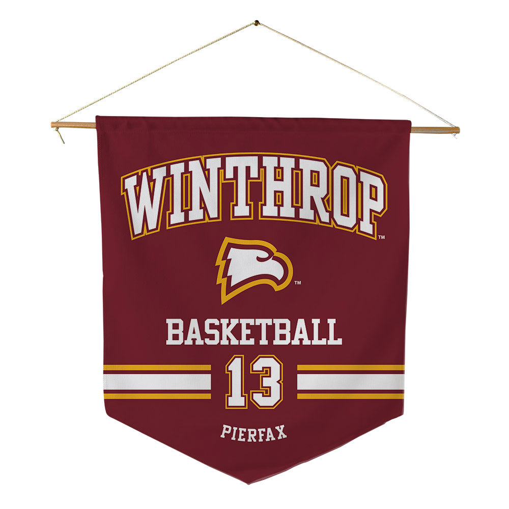 Winthrop - NCAA Women's Basketball : Mya Pierfax - Pennant - 18" x 21"-0