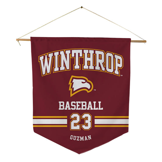 Winthrop - NCAA Baseball : Randy Guzman - Pennant - 18" x 21"-0