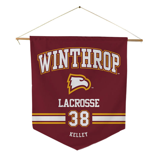 Winthrop - NCAA Women's Lacrosse : Tiffany Kelley - Pennant - 18" x 21"-0