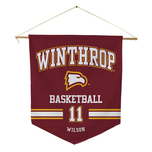 Winthrop - NCAA Women's Basketball : Naomi Wilson - Pennant - 18" x 21"-0