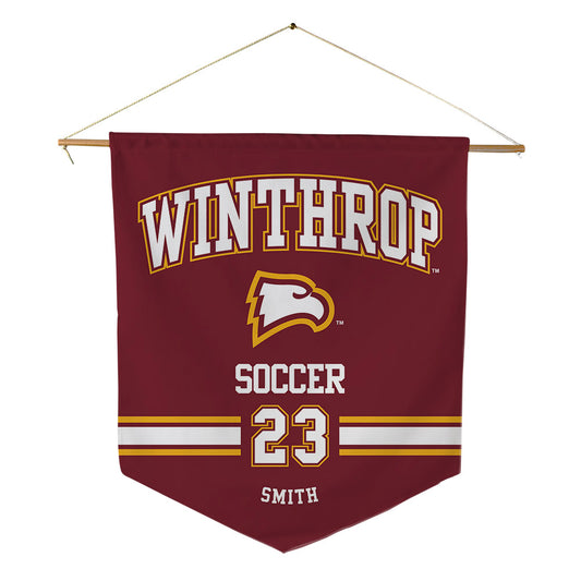 Winthrop - NCAA Women's Soccer : Gracie Smith - Pennant - 18" x 21"-0