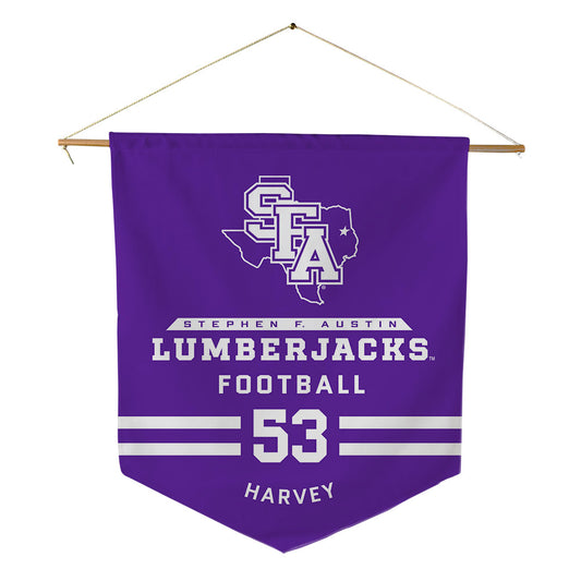 SFA - NCAA Football : Jamiah Harvey - Pennant - 18" x 21"-0