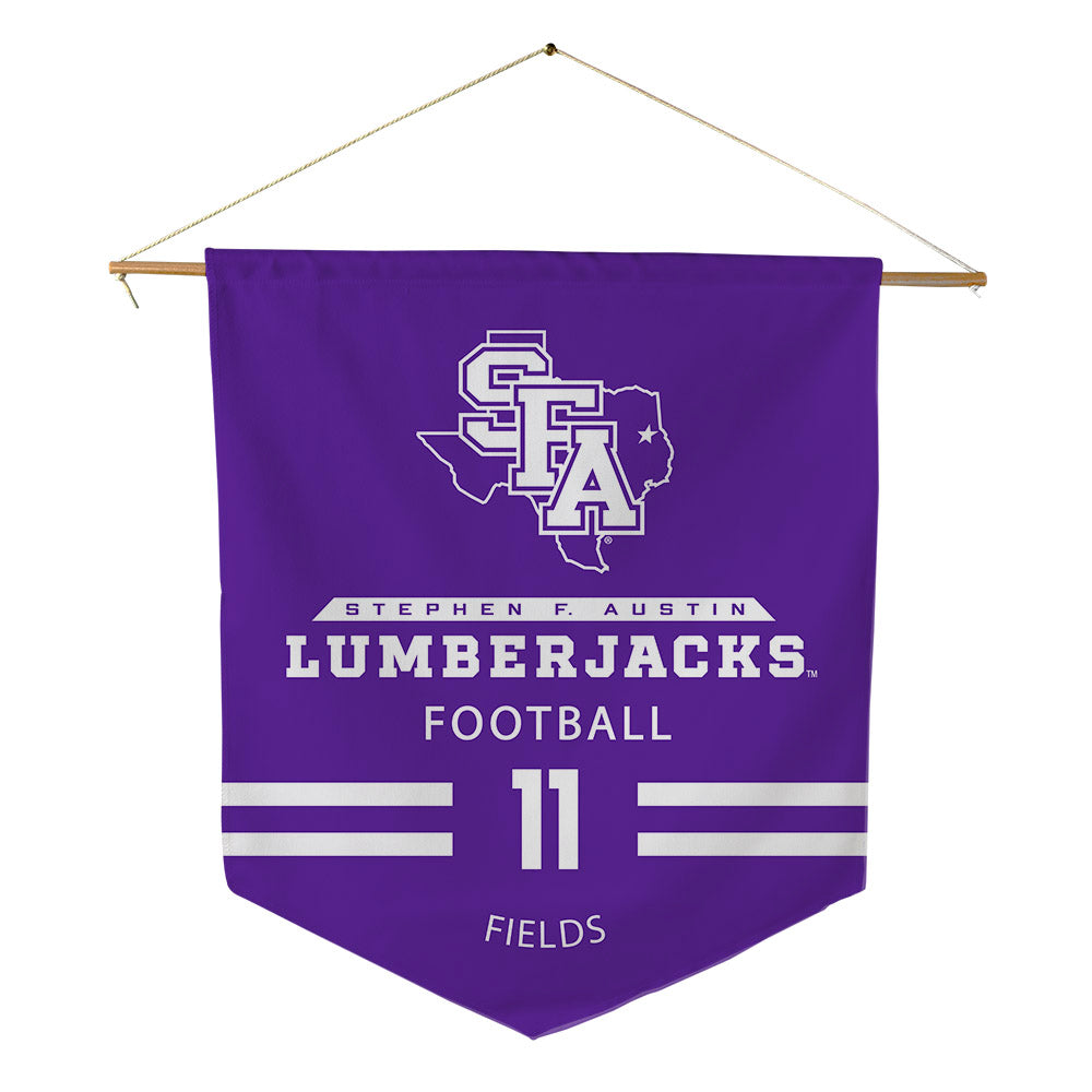 SFA - NCAA Football : Eli Fields - Pennant - 18" x 21"-0