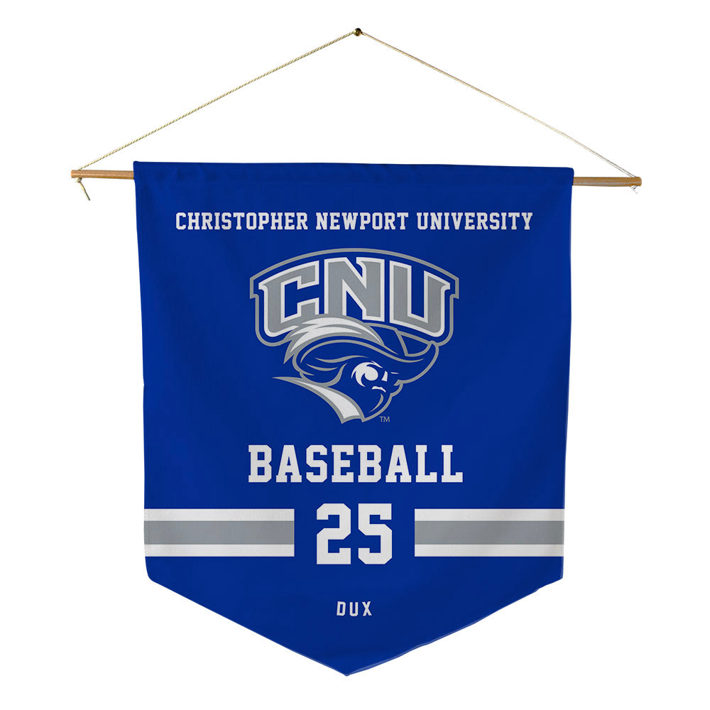 CNU - NCAA Baseball : Marcus Dux - Pennant - 18" x 21"-0